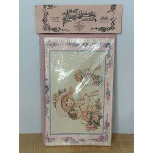 Vintage Jan Hagara Mattie Note Cards Set 10 Cards Envelopes Collectors Club 1989